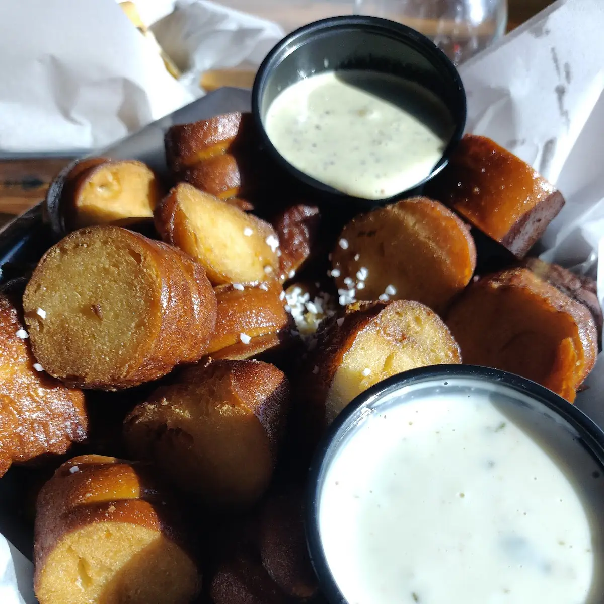 Bavarian Pretzel Bites