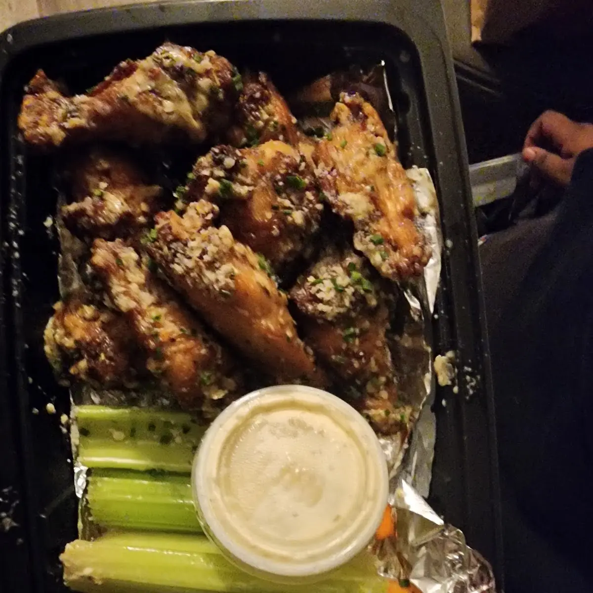 Garlic Parmesan Wings
