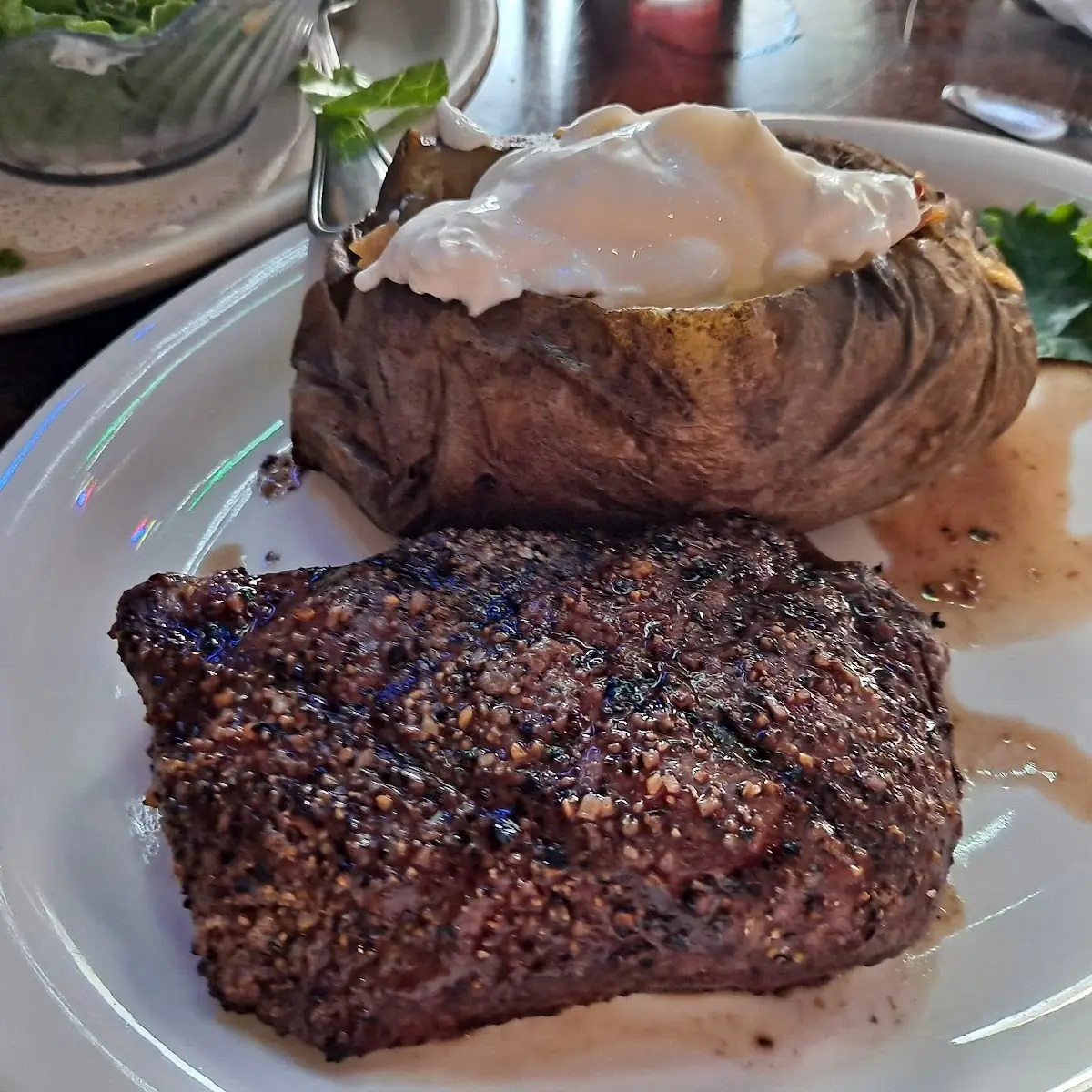 Steak and Baked Potato