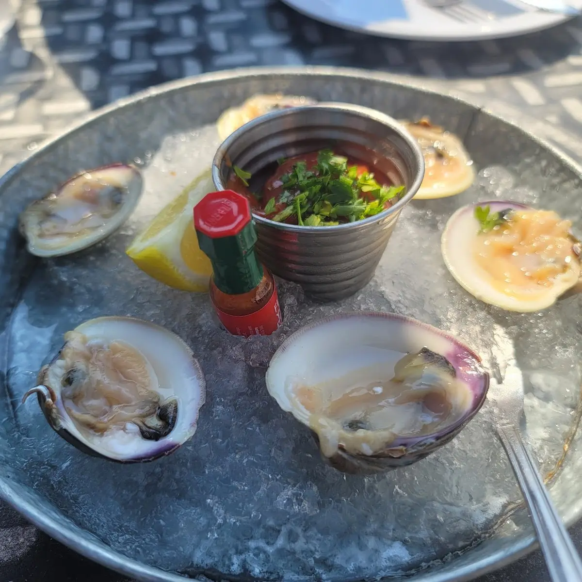 Steamed Clams with Lemon