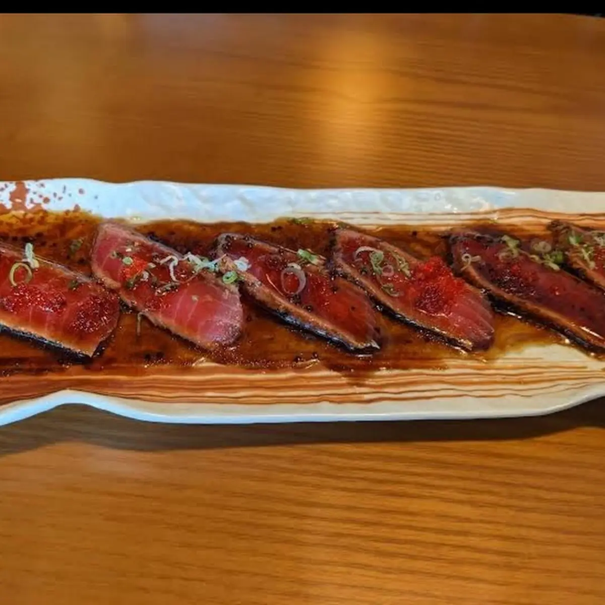 Pepper Tuna Sashimi