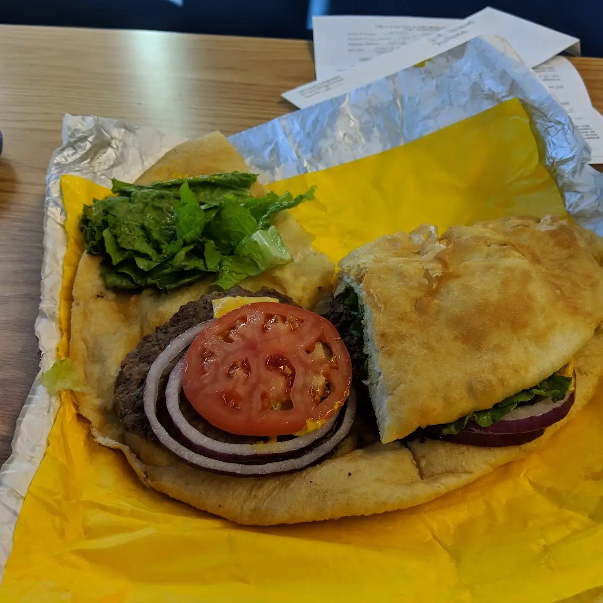 Frybread Burger