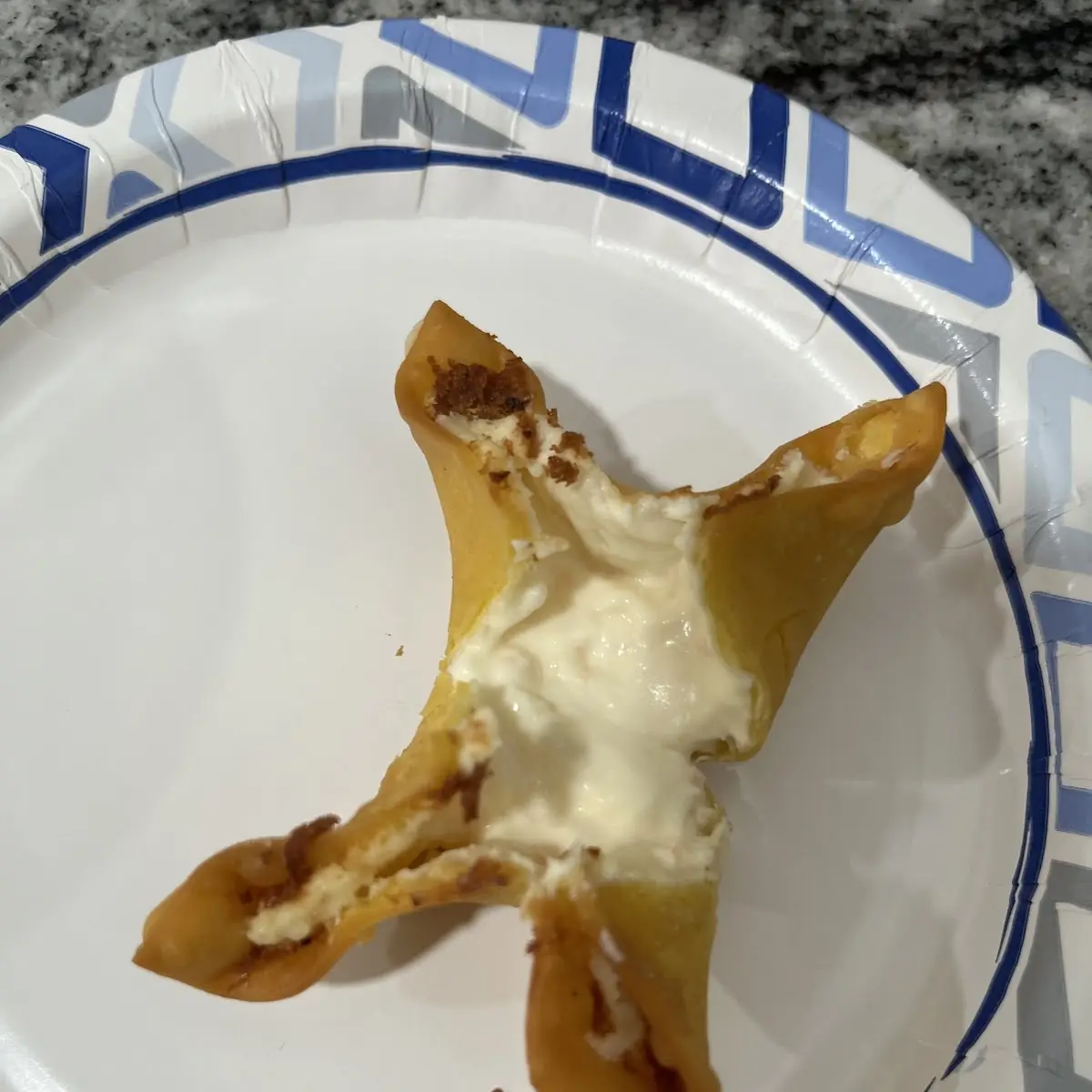Cheese Crabmeat Fried Wontons