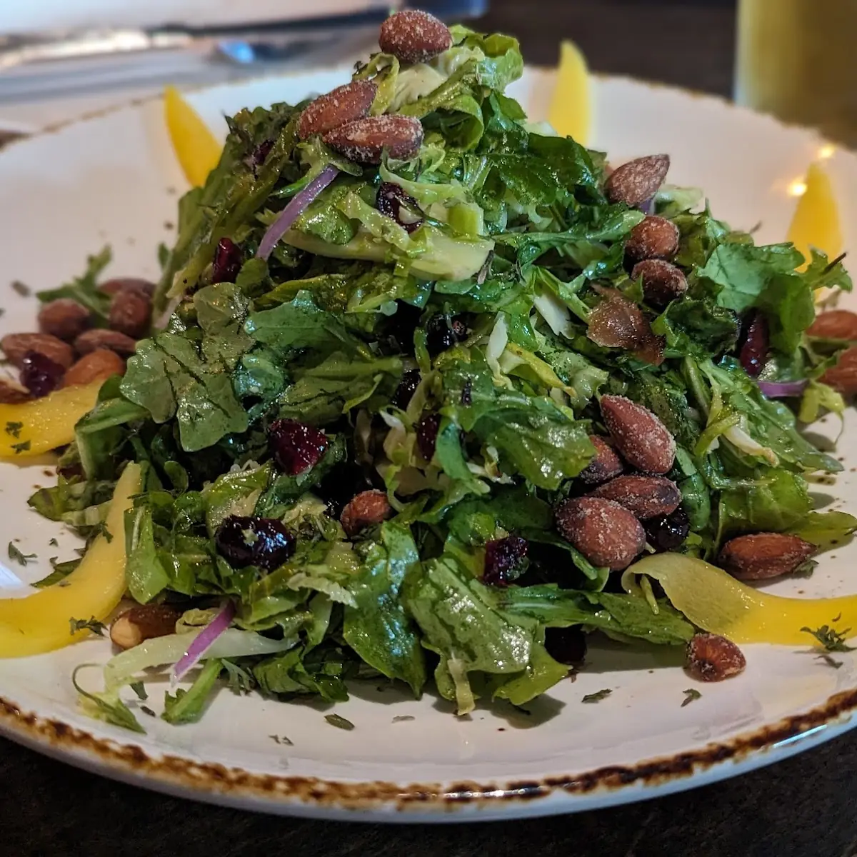Wilted Brussels Sprouts Salad
