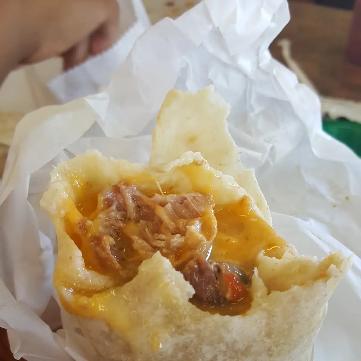 Chili Verde Burrito