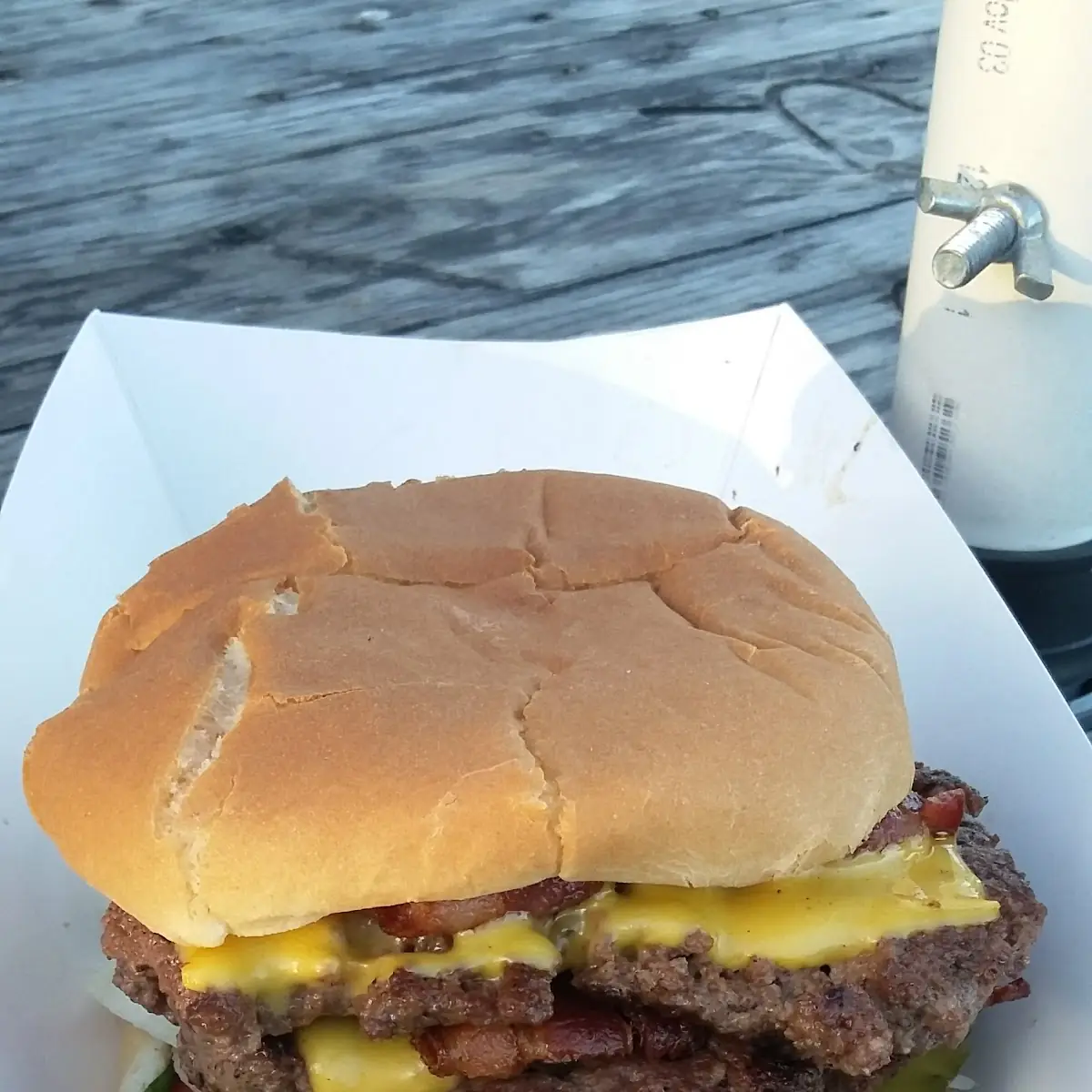 Triple Cheeseburger