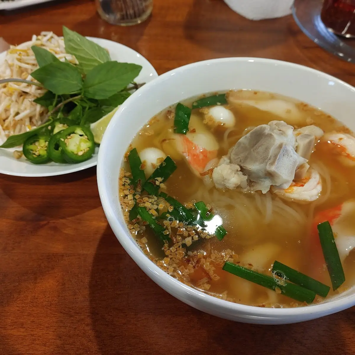 Pork Broth Noodle Soup