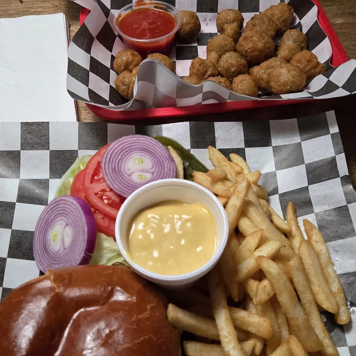 Popcorn Shrimp Basket