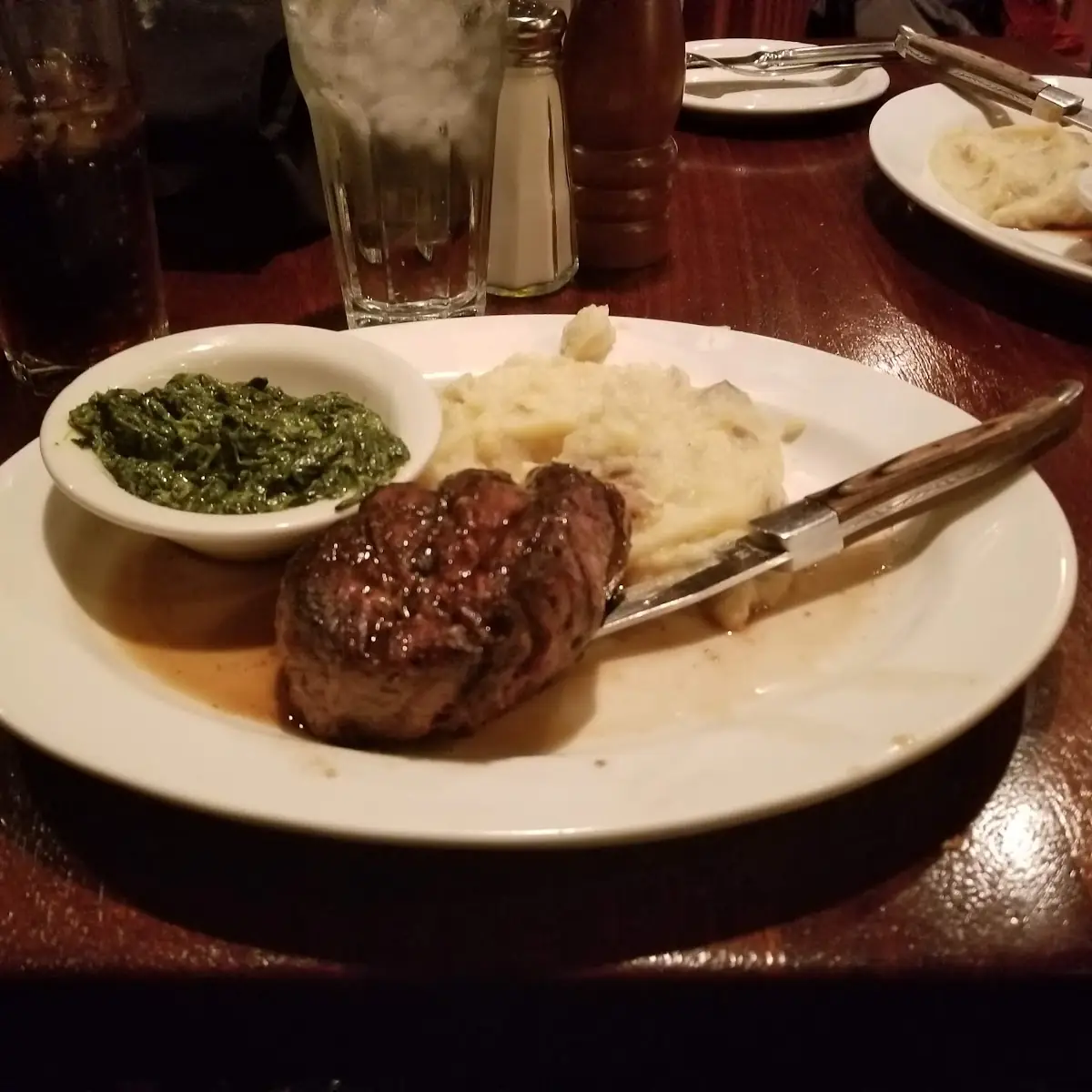 Kansas City Sirloin and Mashed Potatoes
