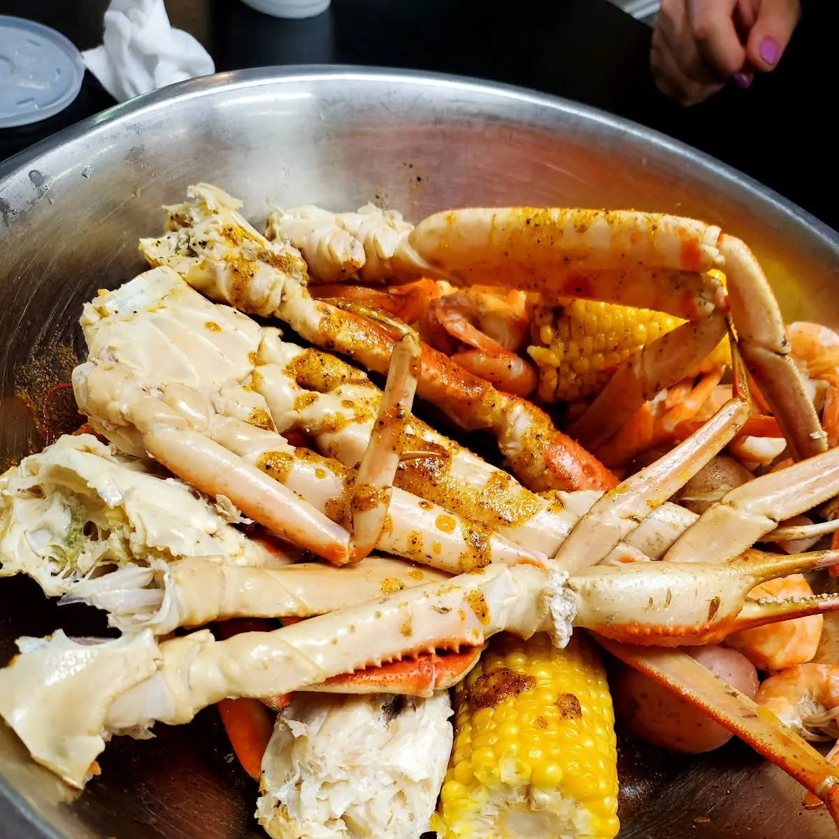 Steamed Seafood Combo