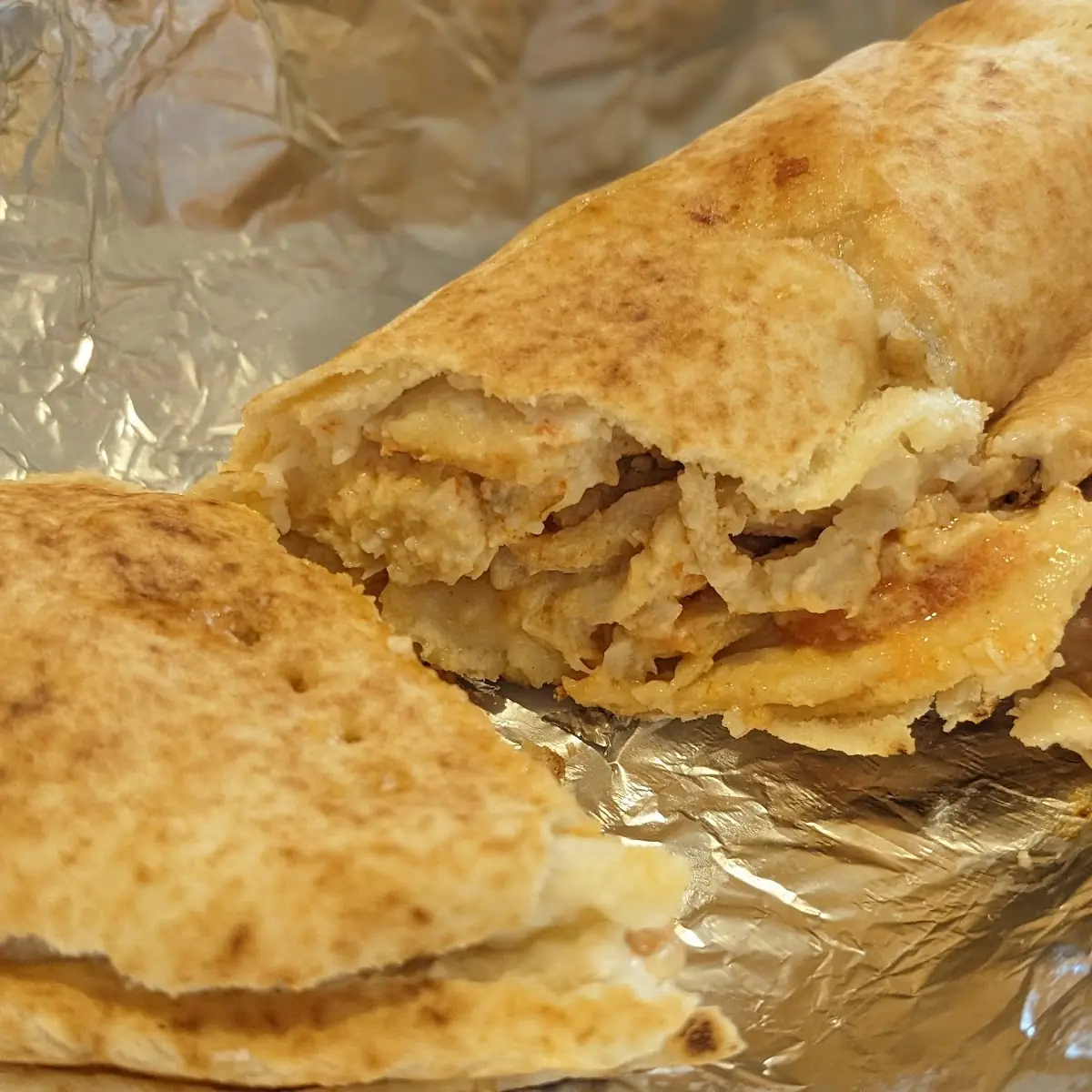 Beef Shawarma W/Tahini & T Tomatoe