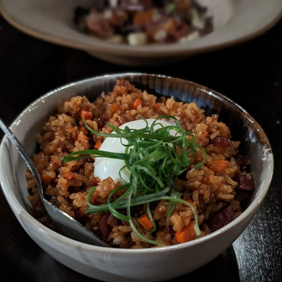 Bone Marrow Fried Rice & Soft Egg