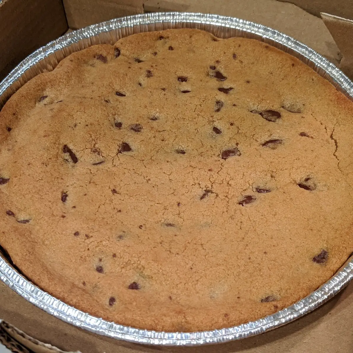 Chocolate Chip Pizza