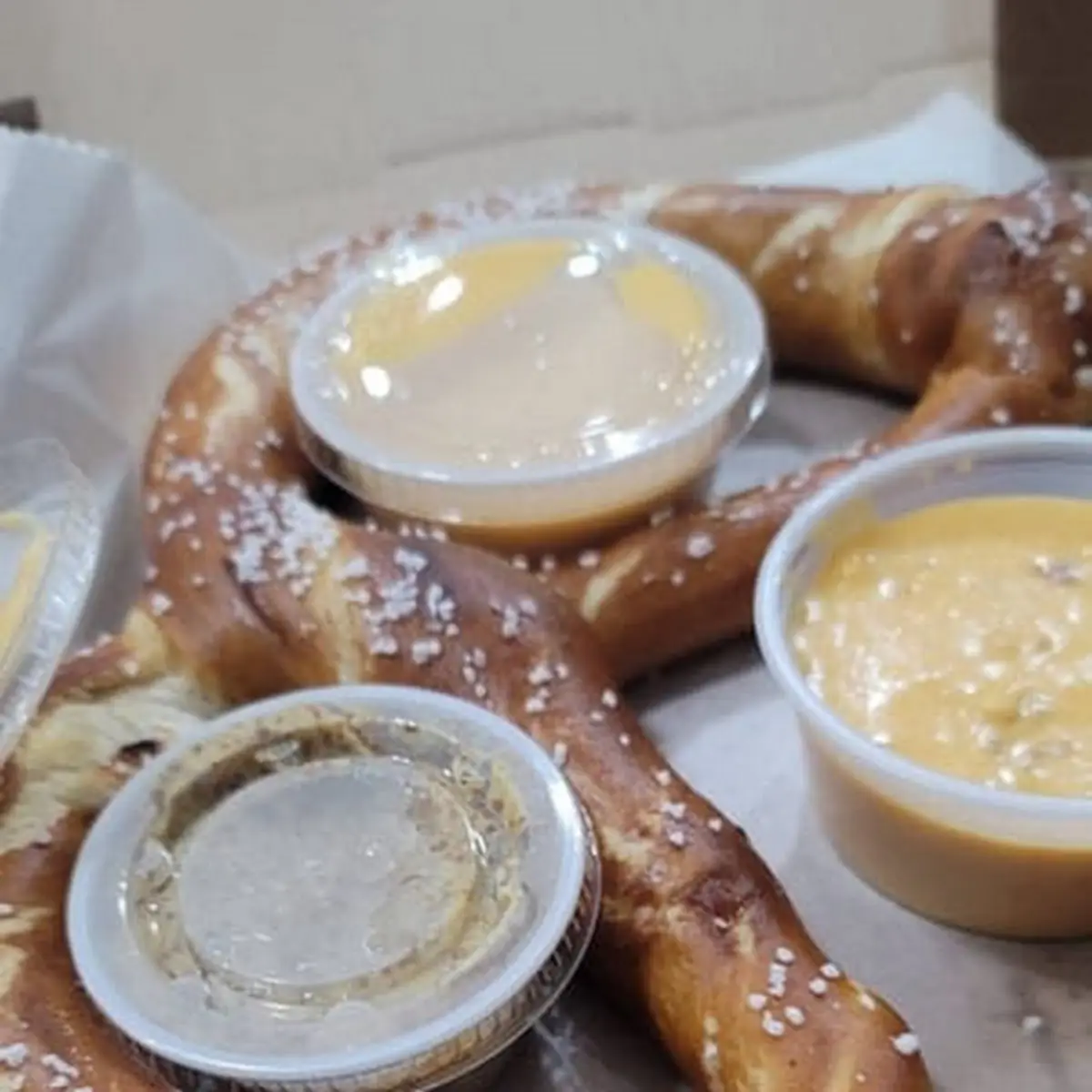 Jumbo Pretzel and Beer Cheese