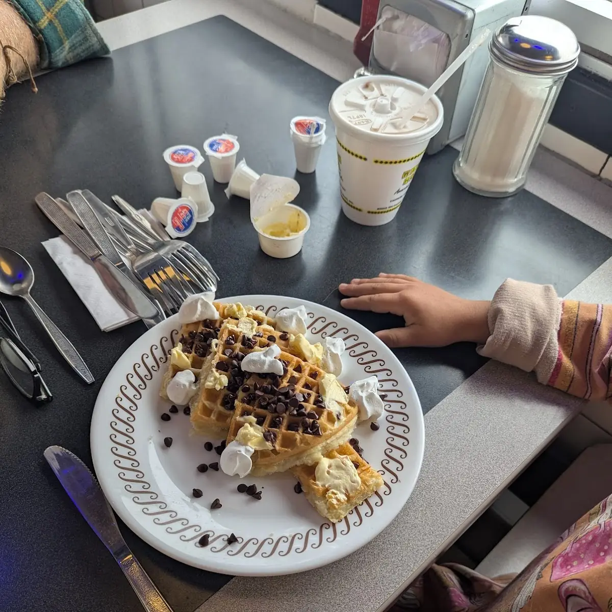 Christmas Tree Waffle