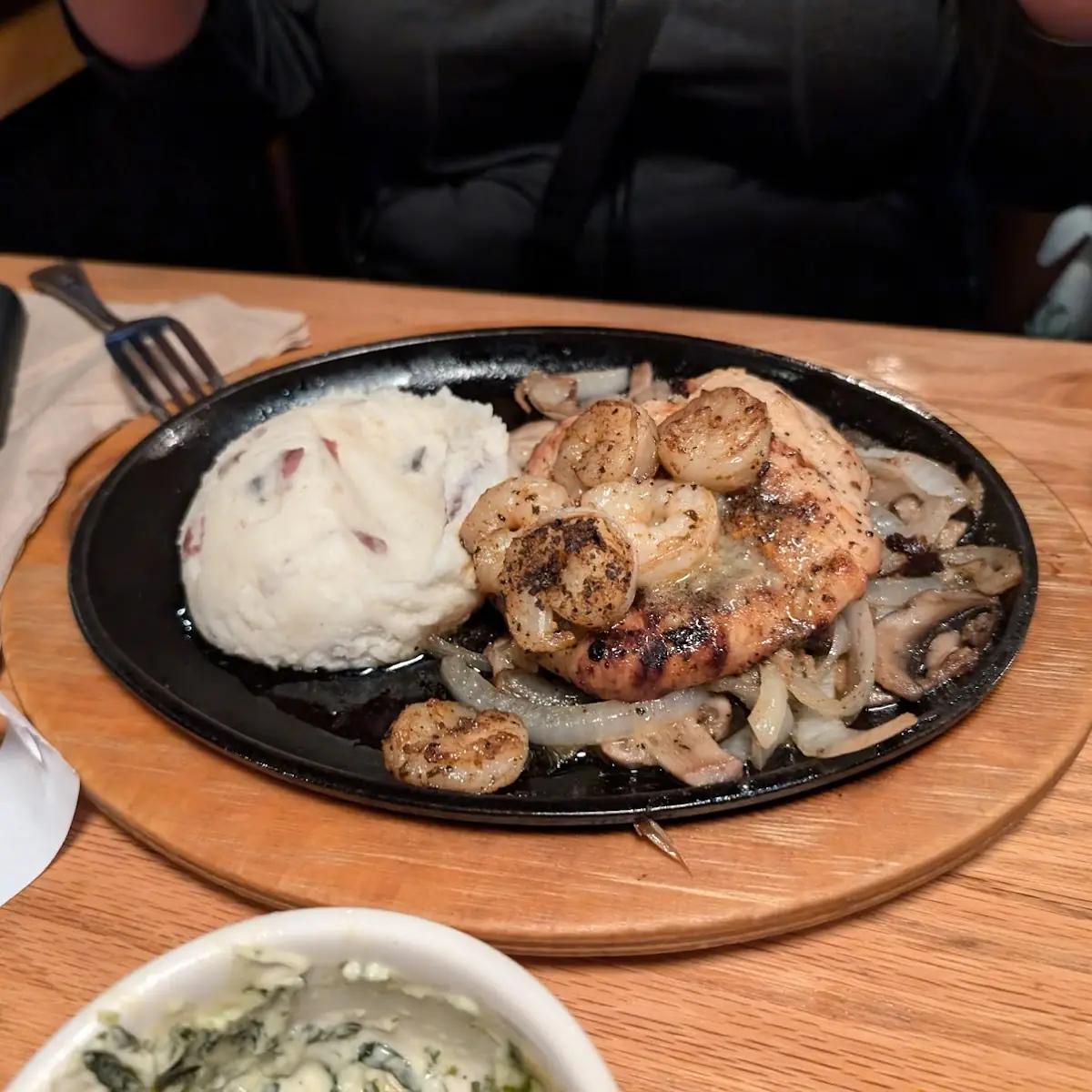 Shrimp 'N Parmesan Sirloin