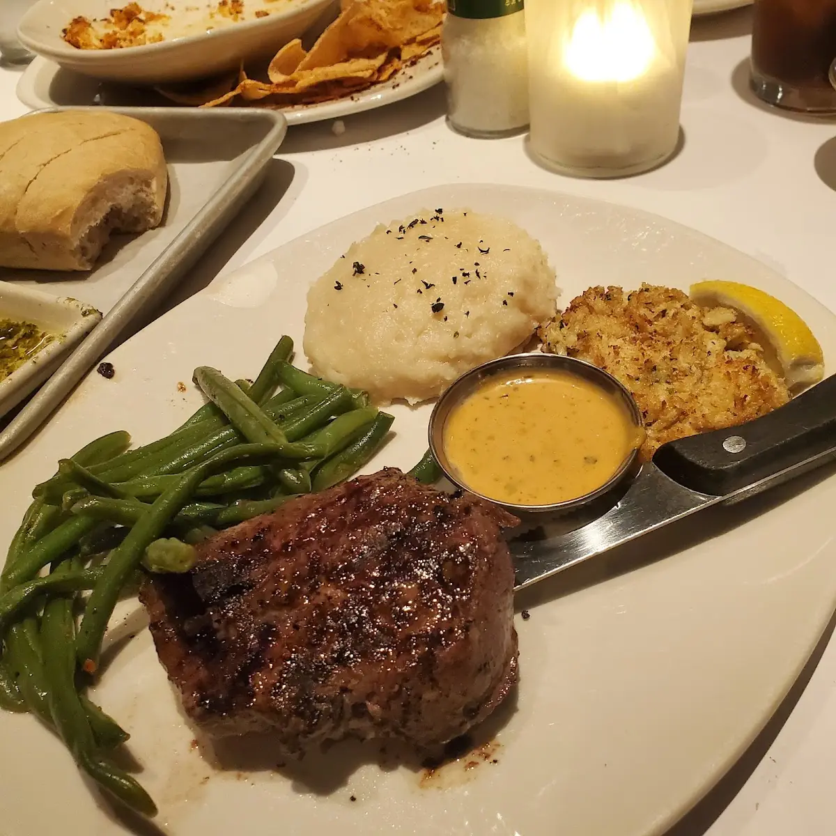 Sirloin & Crab Cake