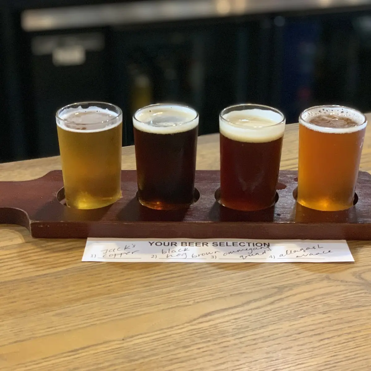 Craft Beer Flight