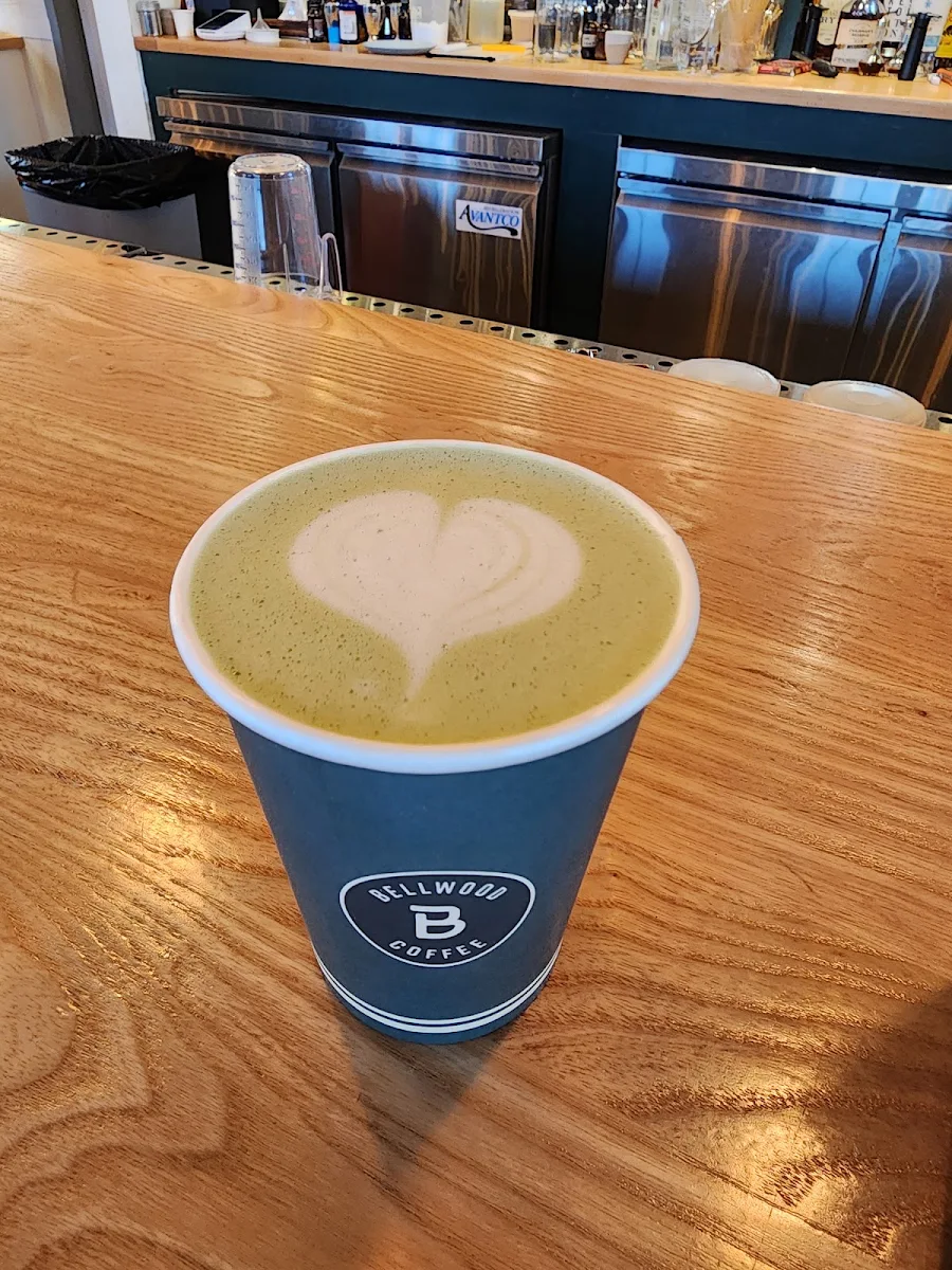Lavender Matcha Latte