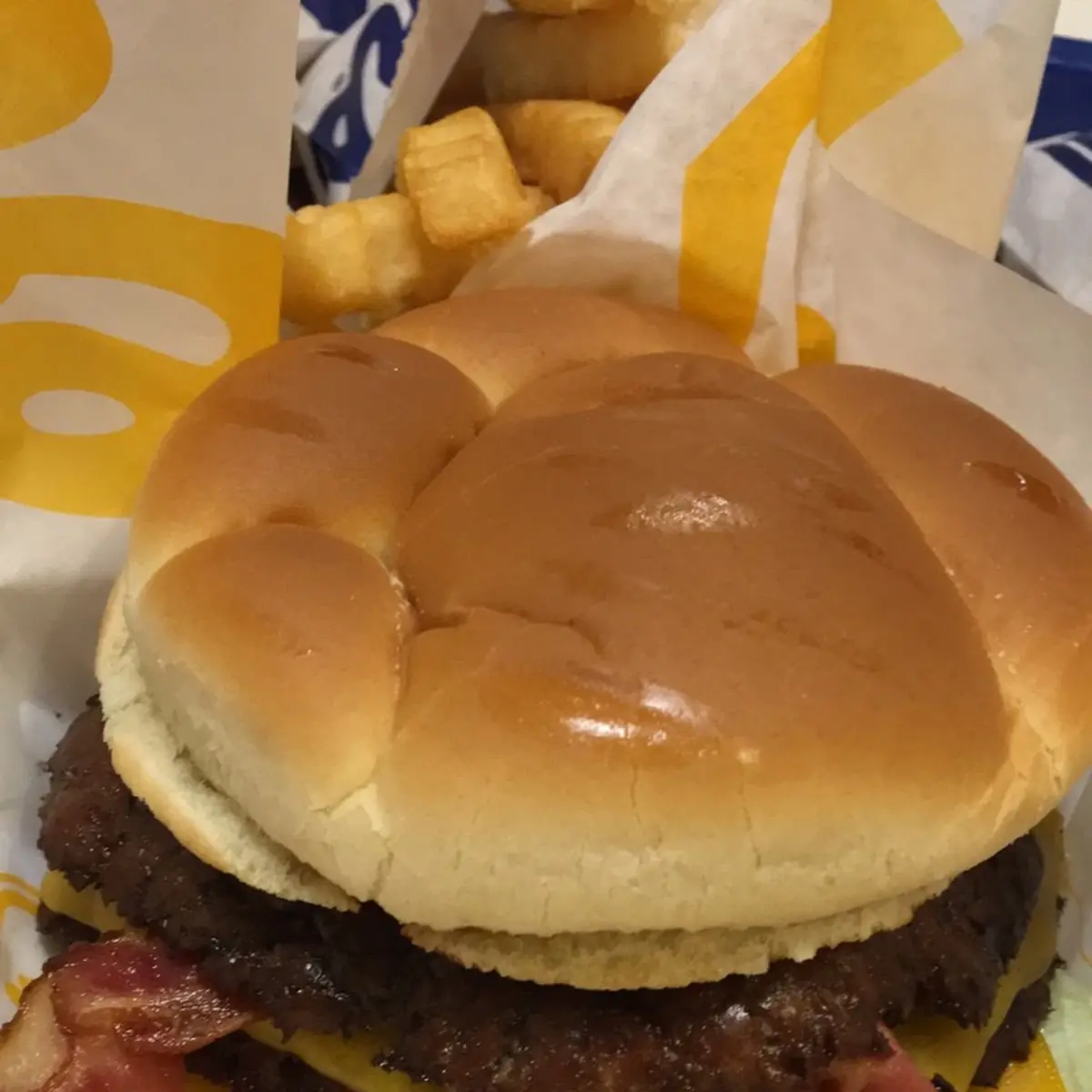 Double Bacon Cheddar Burger