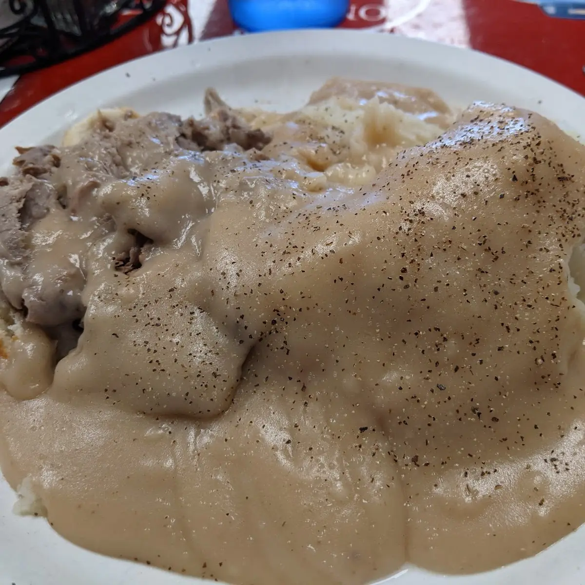 Open Face Roast Beef Sandwich