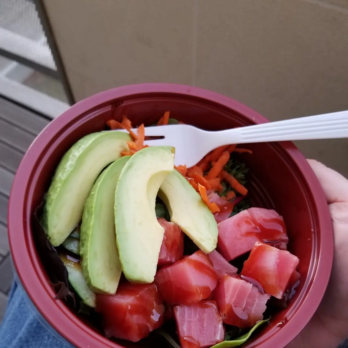 Ahi Poke Bowl with Avocado