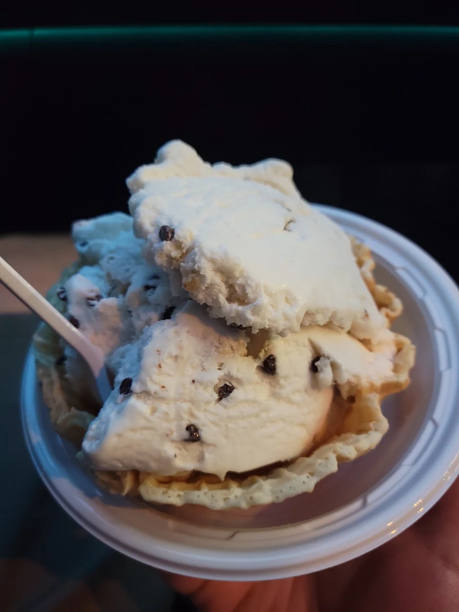 Cookie Dough Lactose Free Waffle Cone