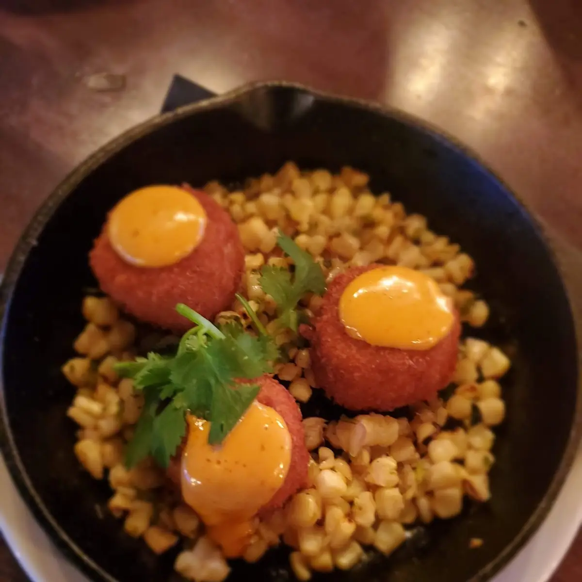 Cast Iron Crab Cake Bites
