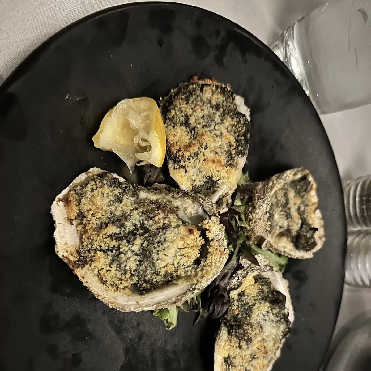 Oysters Rockefeller
