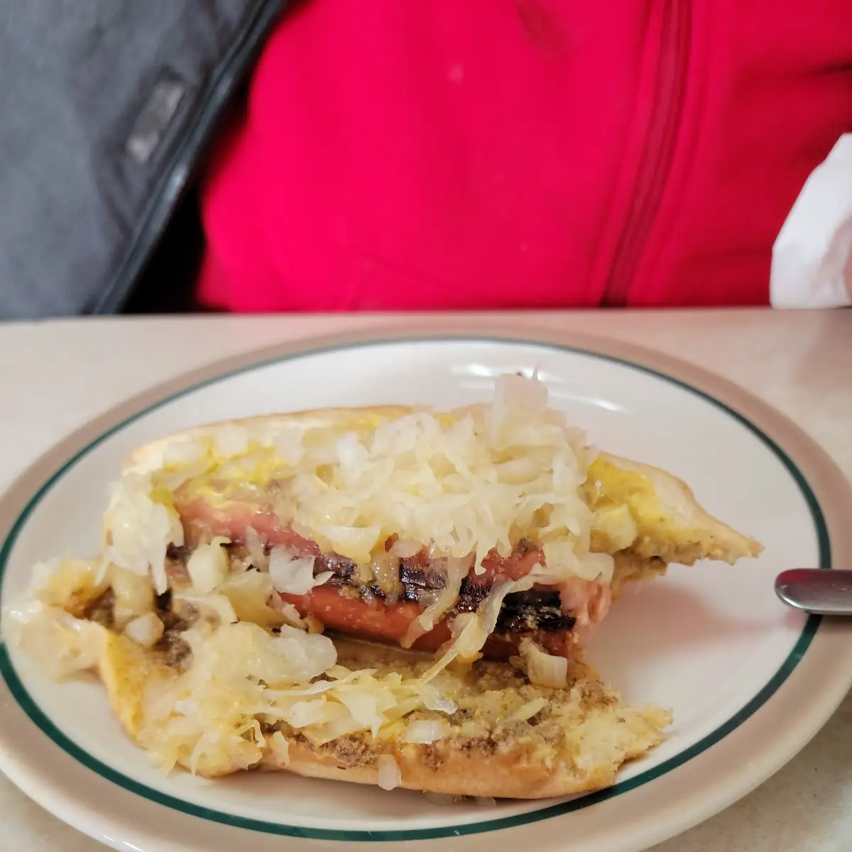 Fully Loaded Hot Dog