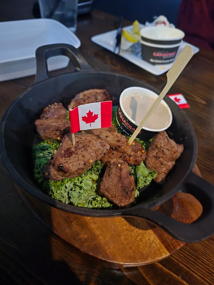 Triple EH Pepper Seared Steak Bites