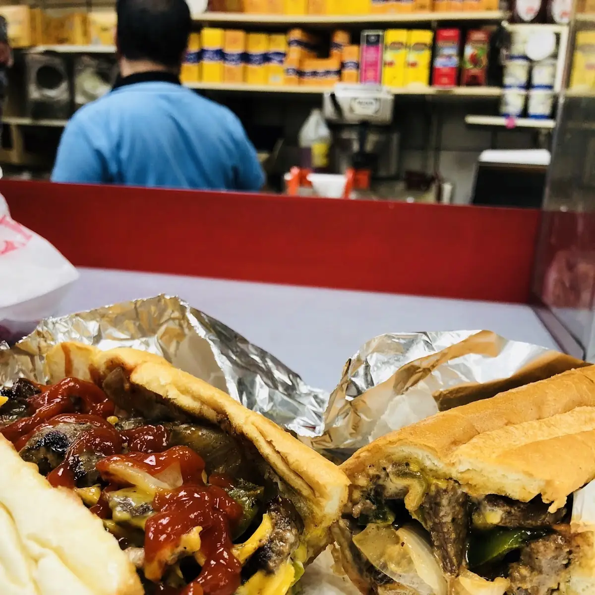 Italian Cheesesteak Sandwich