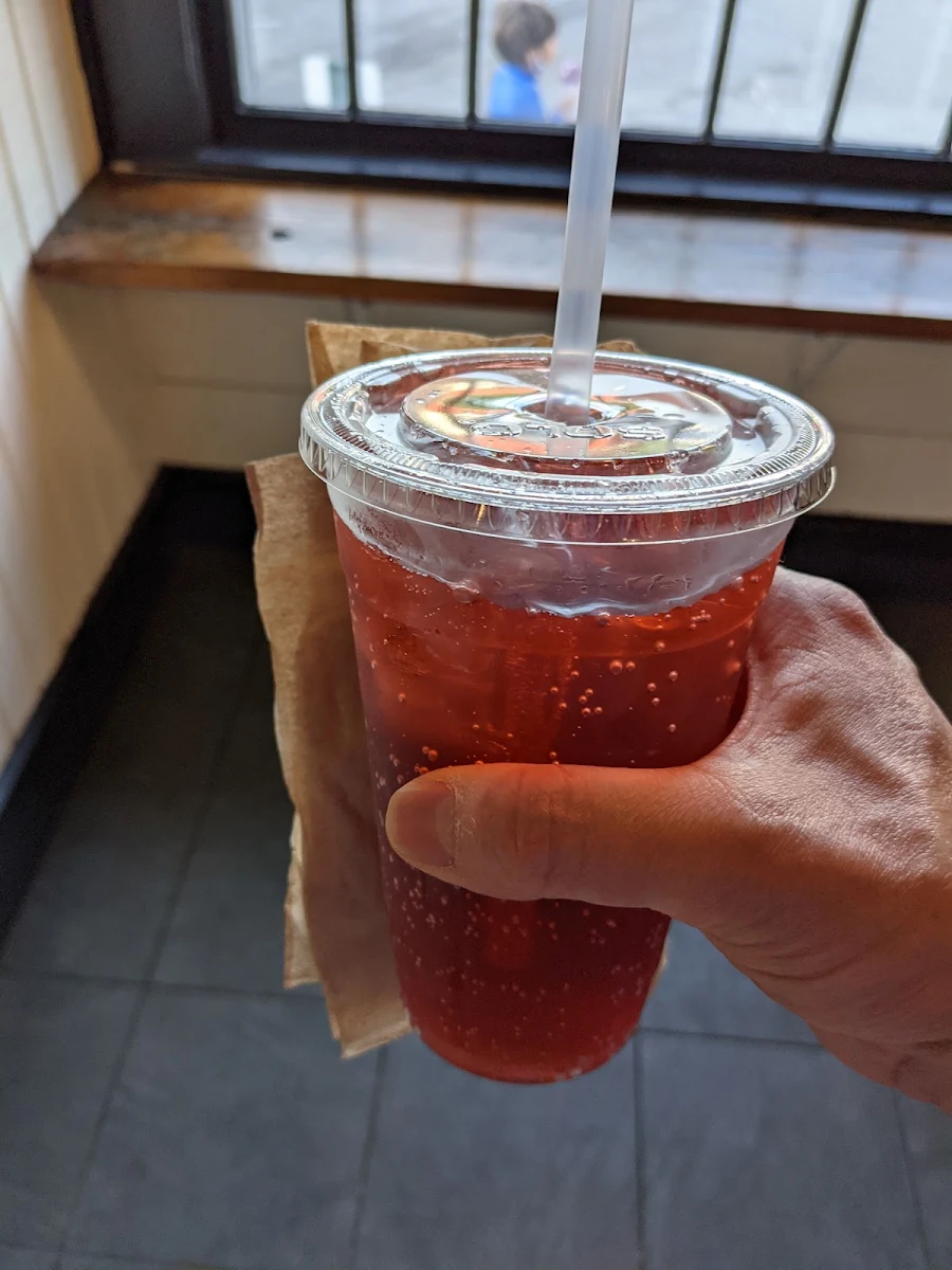 Raspberry Lime Rickey