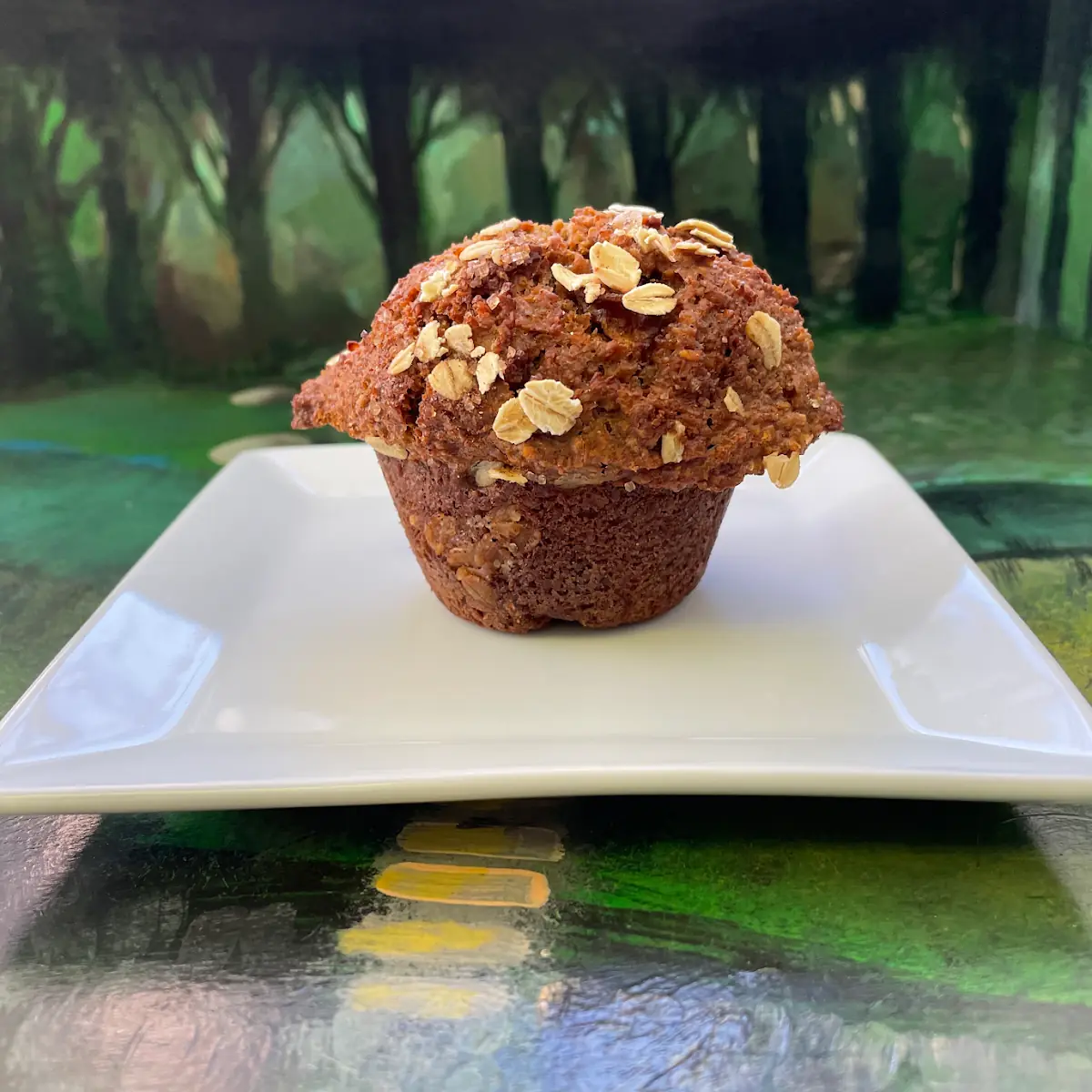 Vegan Carrot Cake Muffin