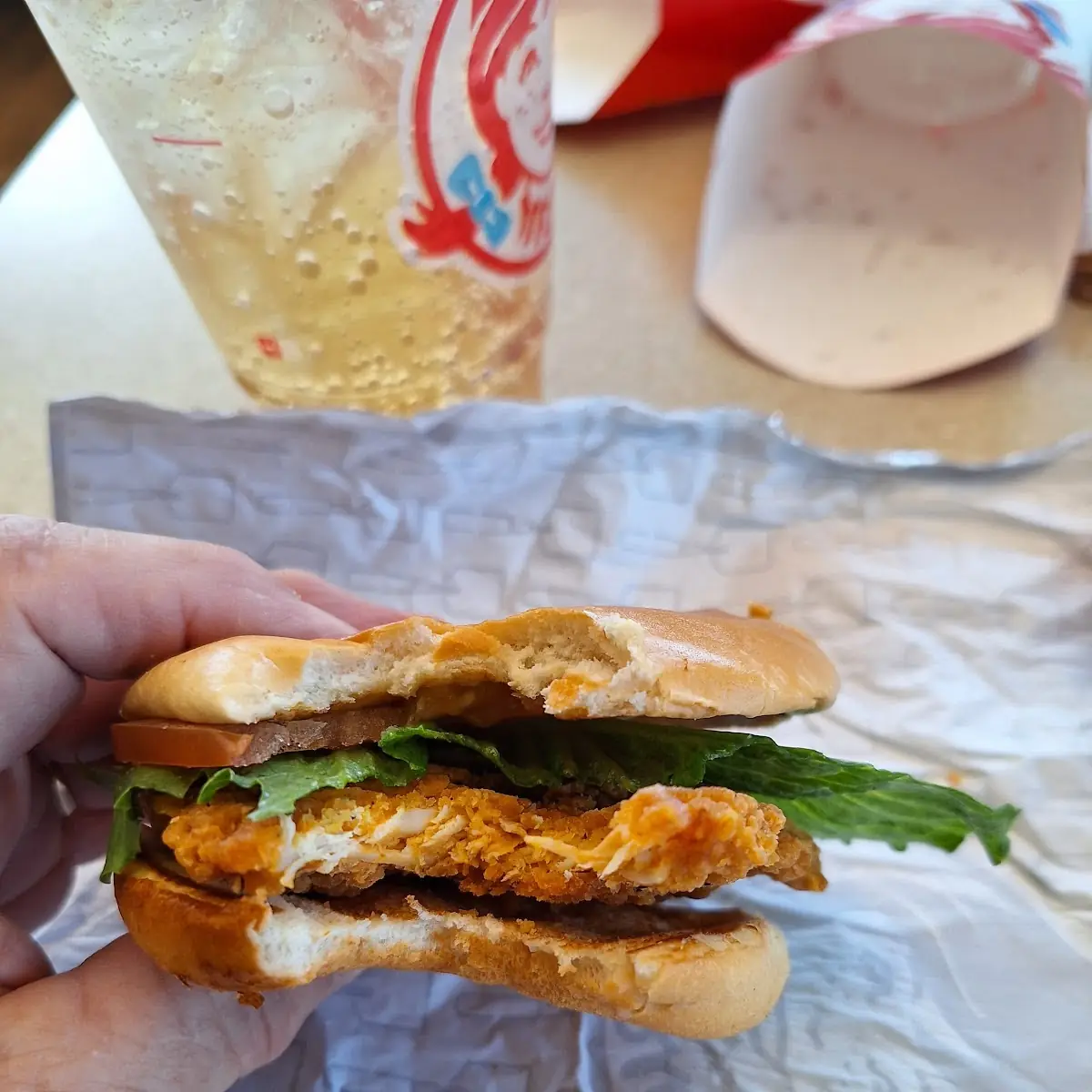Sad Chicken Sandwich Combo