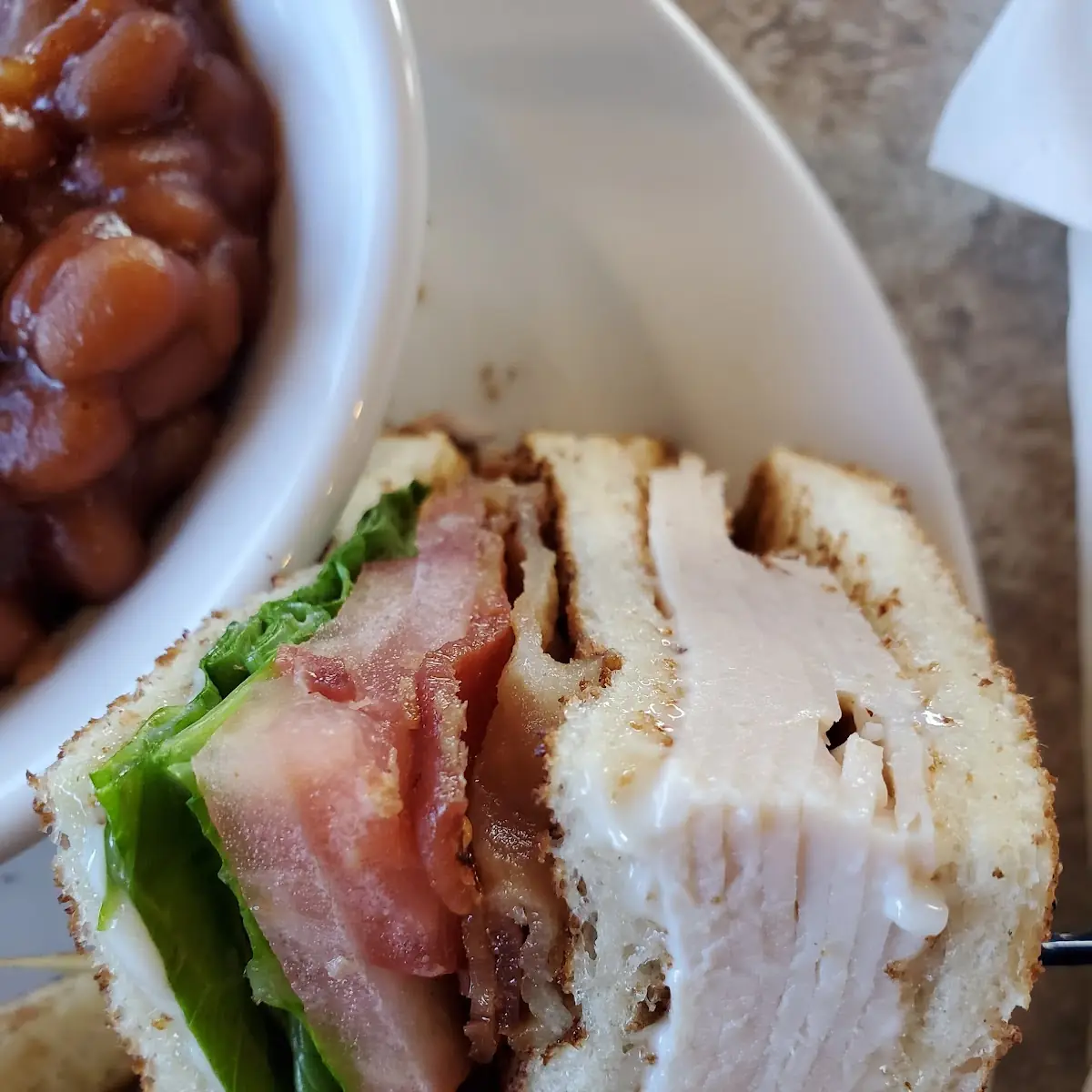 Half Turkey Sandwich