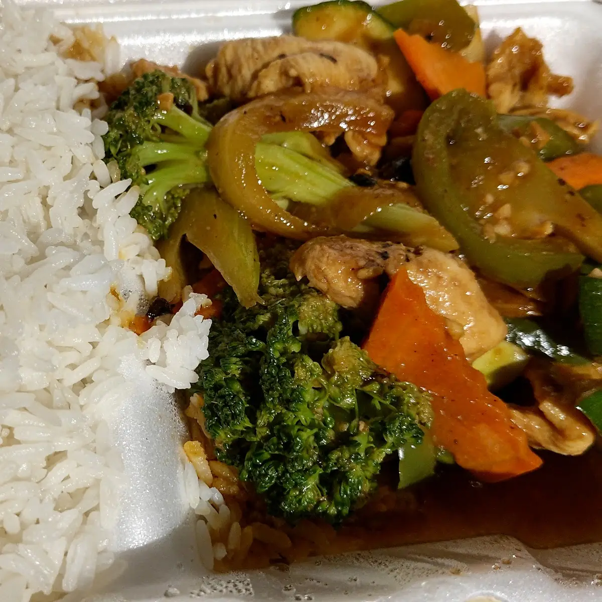 Garlic Chicken Lunch