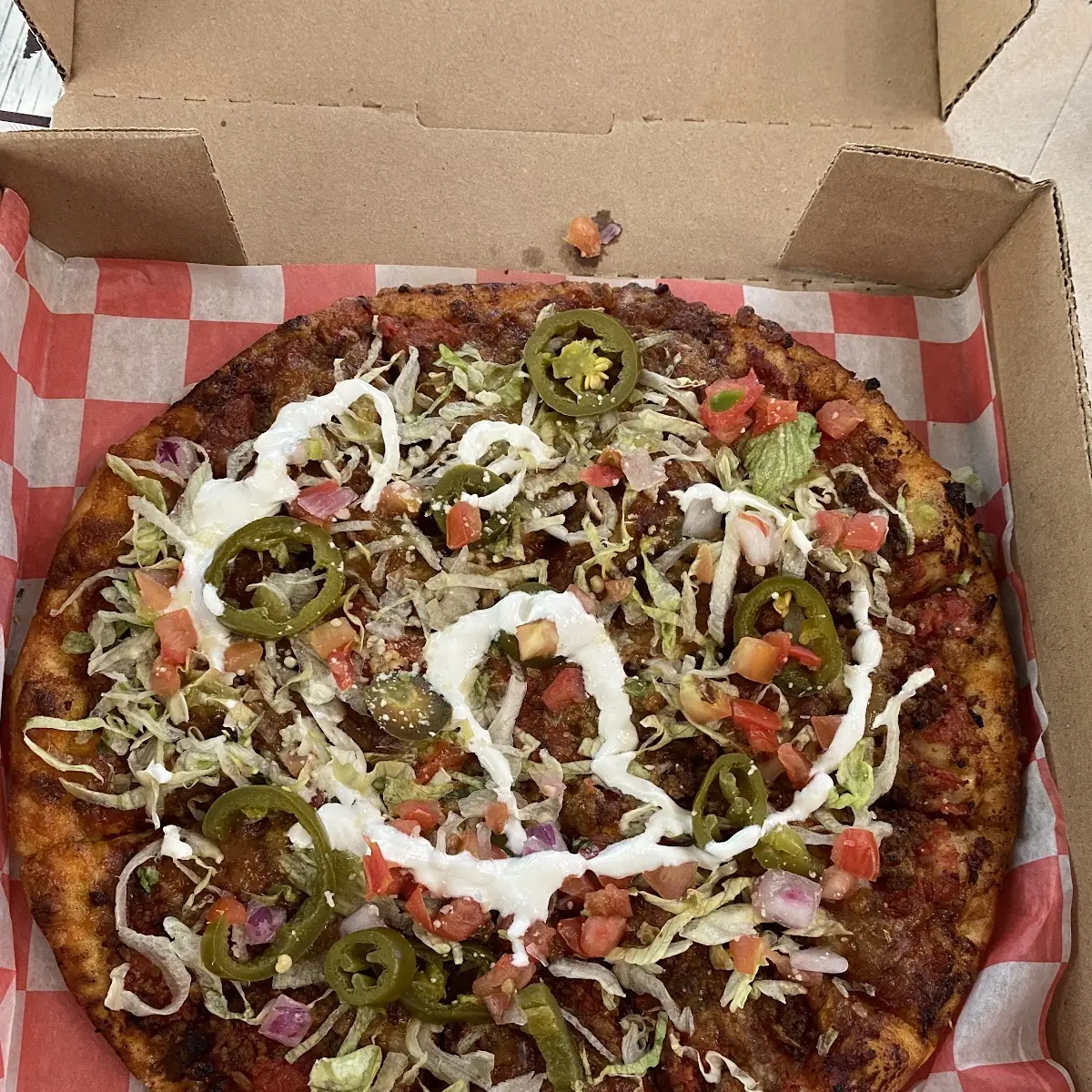 Taco Pizza