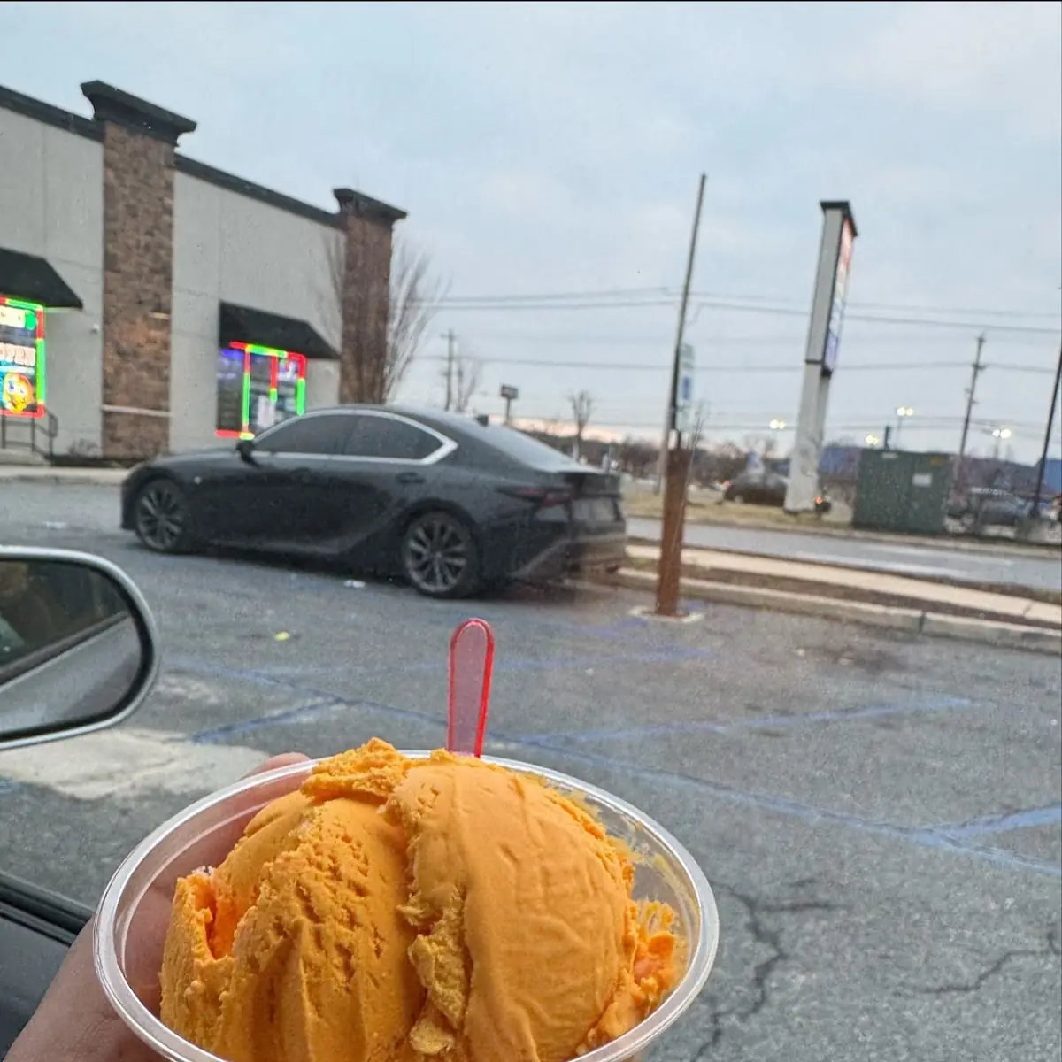 Vanilla ice cream