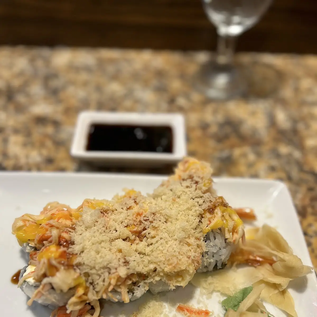 Crunchy Spicy Yellowtail Roll