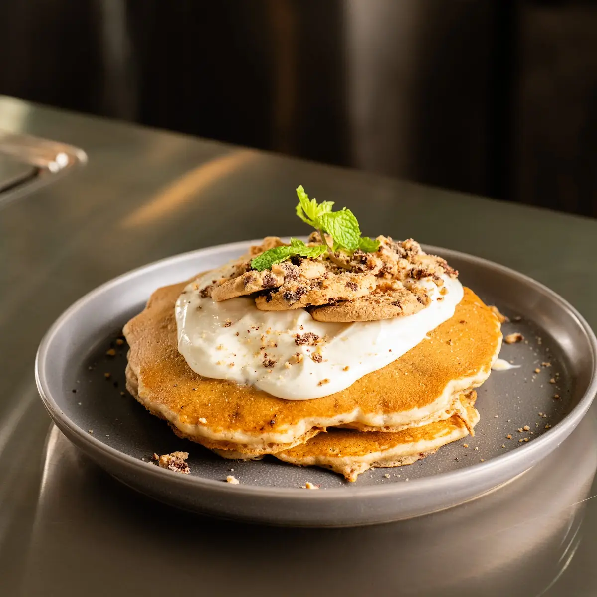 Savory Stack Pancakes