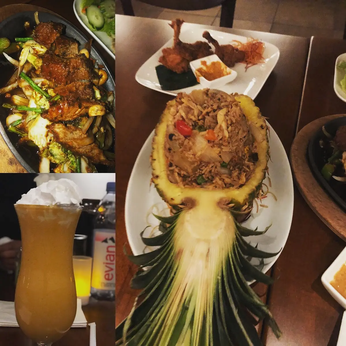 Mango Lassi Beef Sizzling Chicken Lollipop
