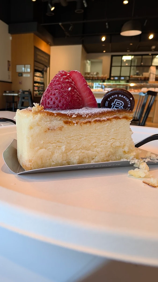 Soufflé Cheesecake Slice
