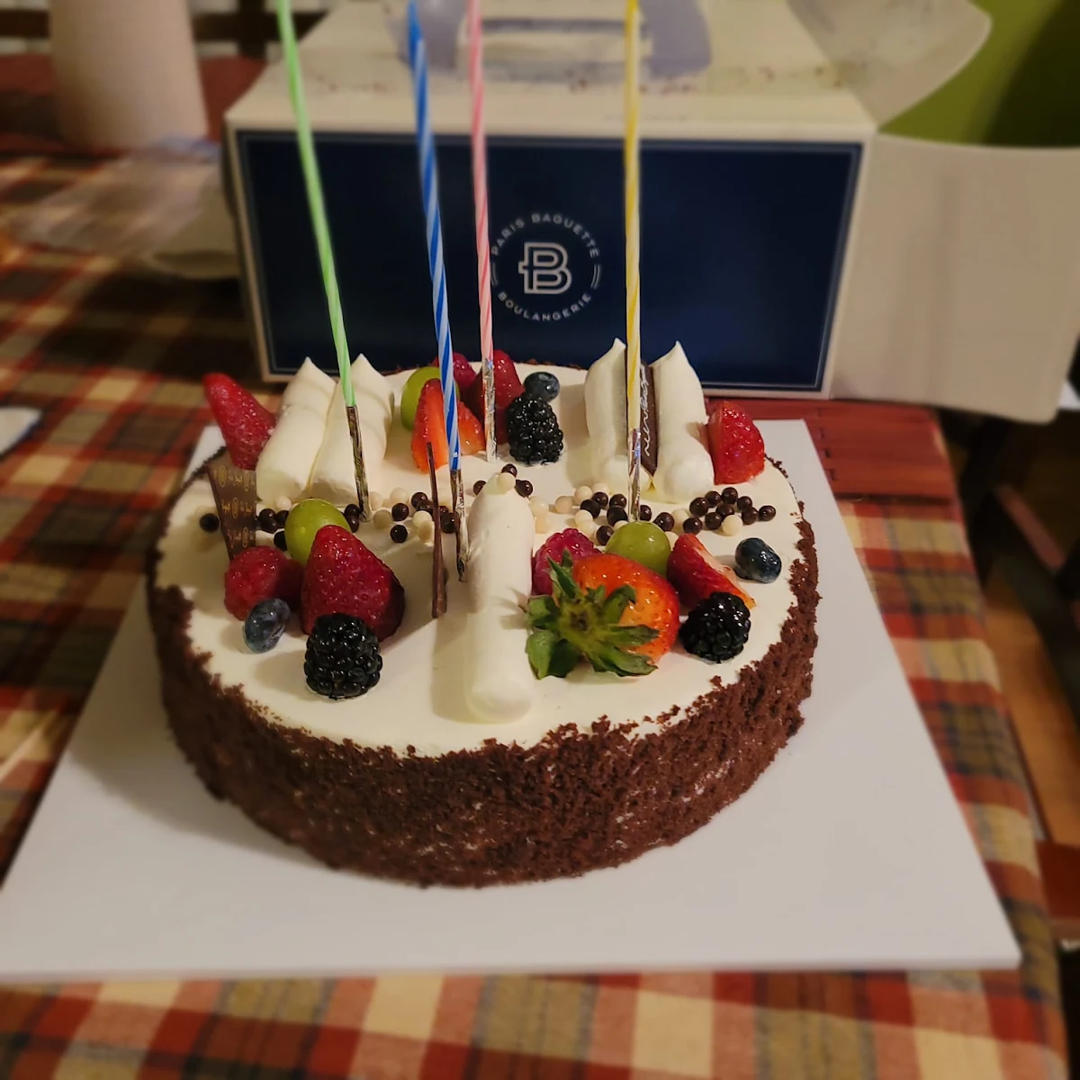 Strawberry Chocolate Cake 3