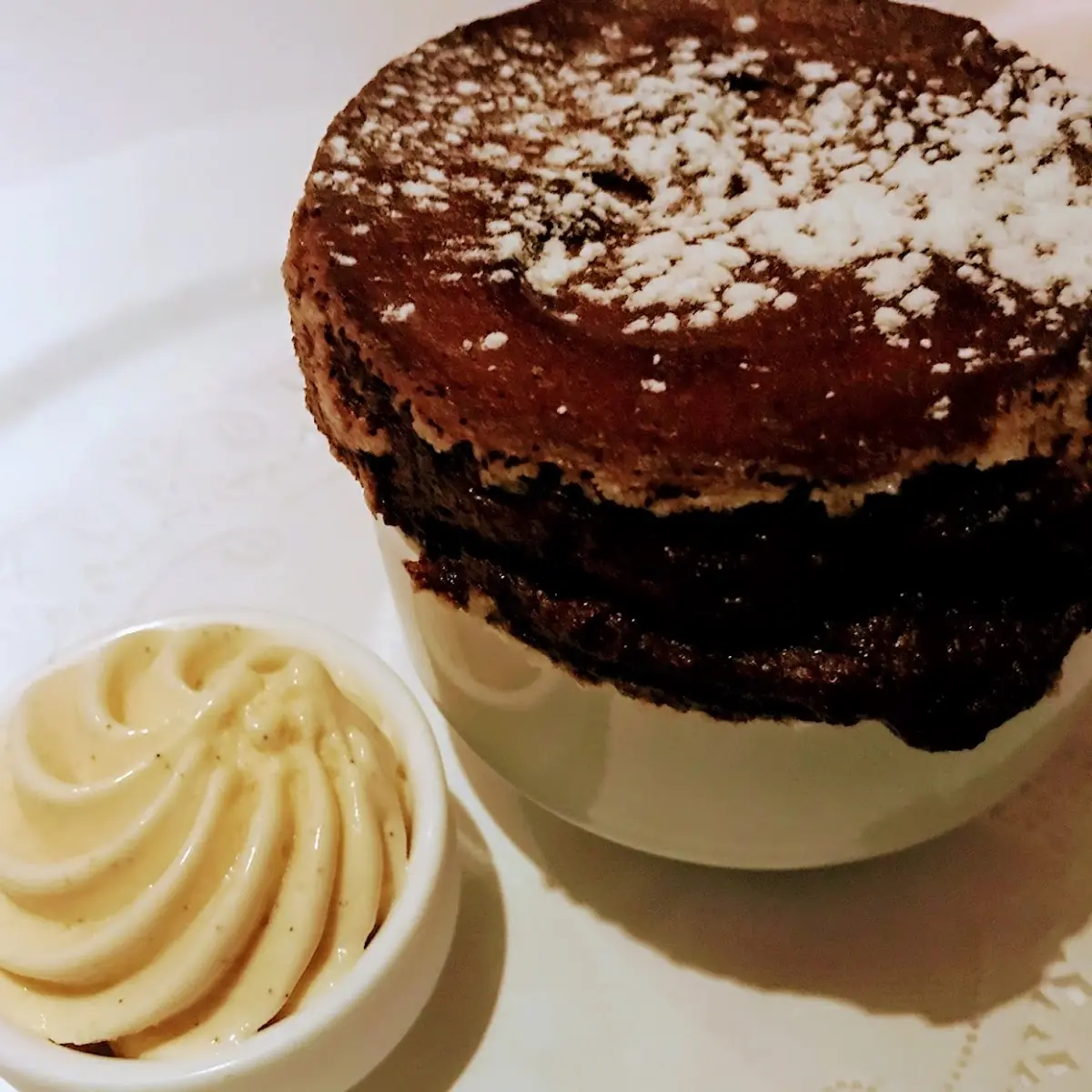 Chocolate Mousse Cake Crème Brûlée