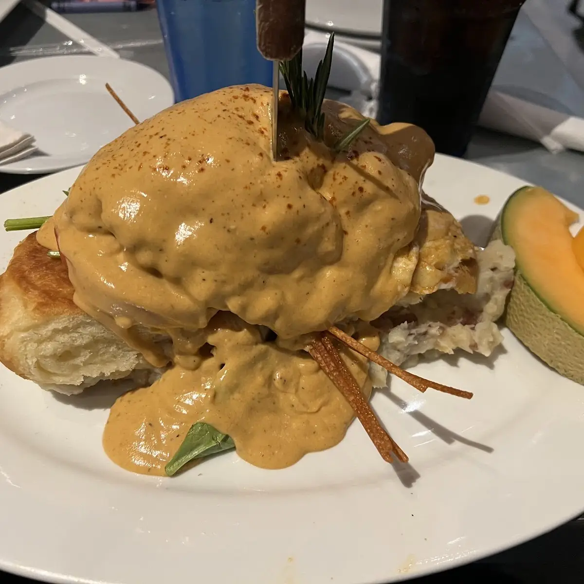 Andy’S Sage Fried Chicken Benedict