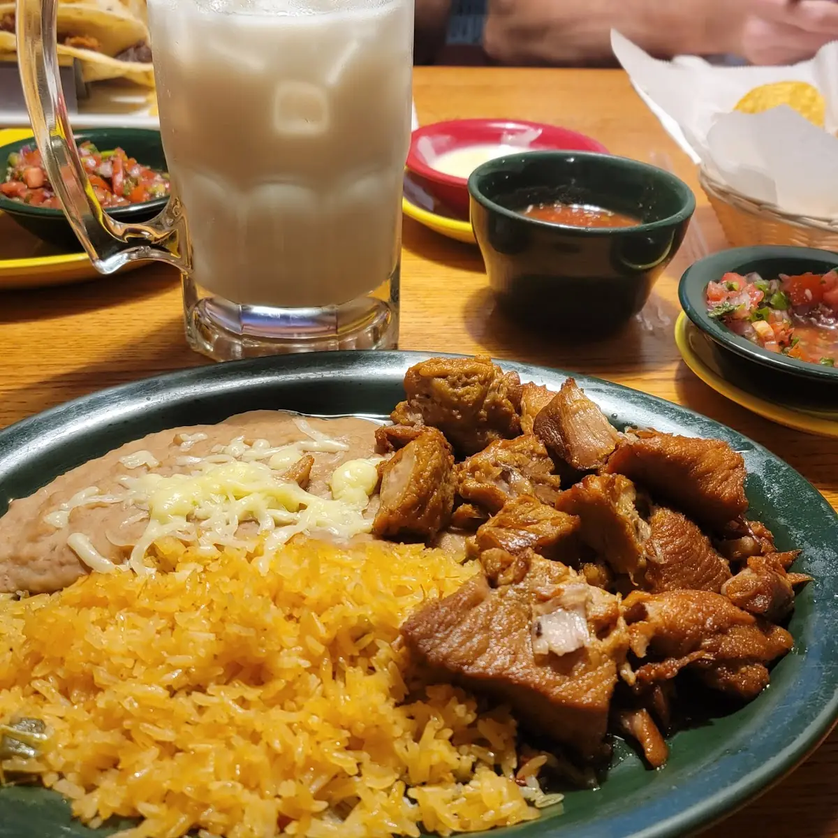 Carnitas with Rice & Beans
