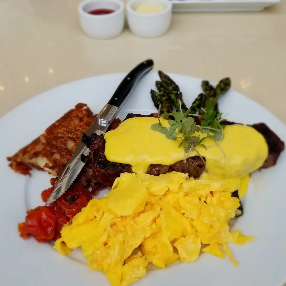 New York Steak and Eggs