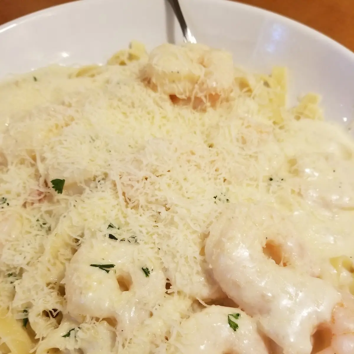 Shrimp Alfredo Pasta