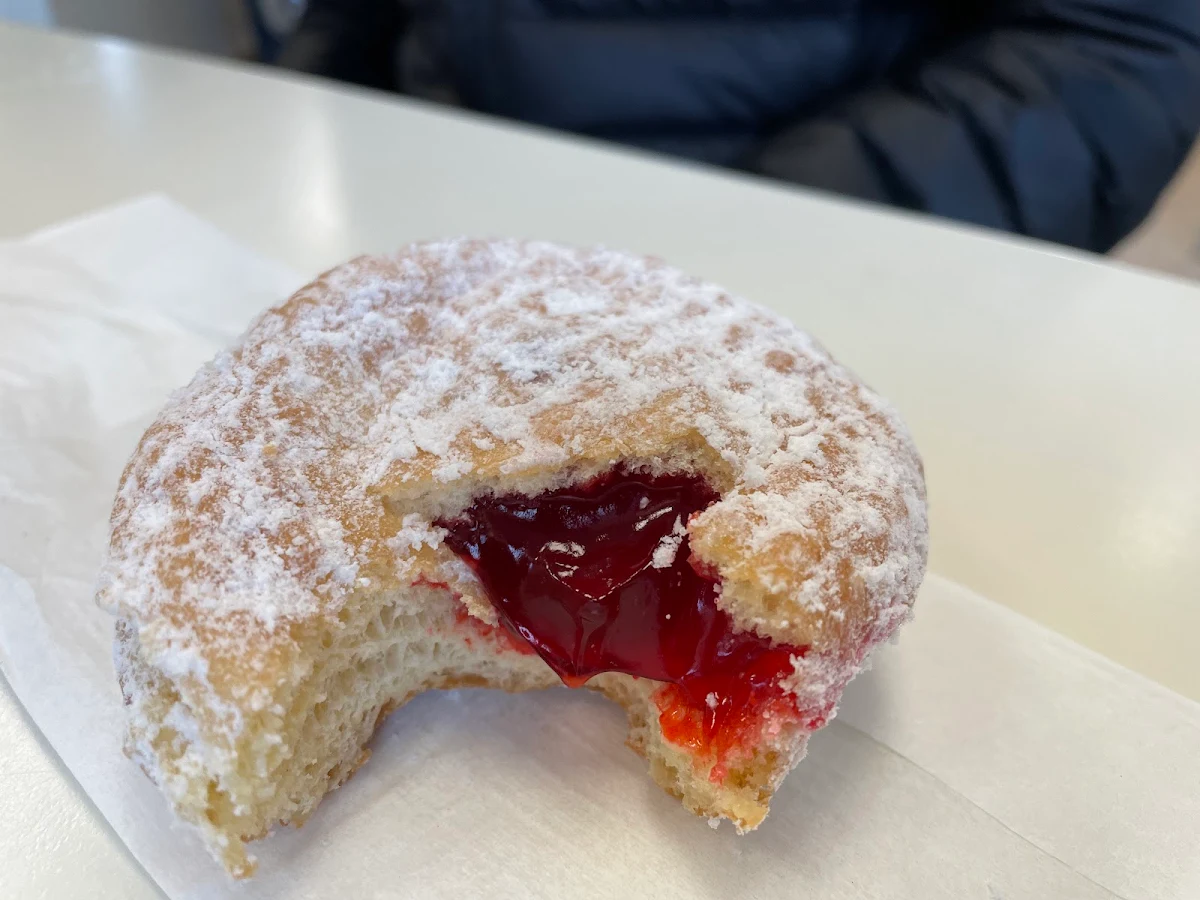 Cherry Filled Donut